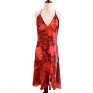 Express Floral Halter Dress - Size 12/14